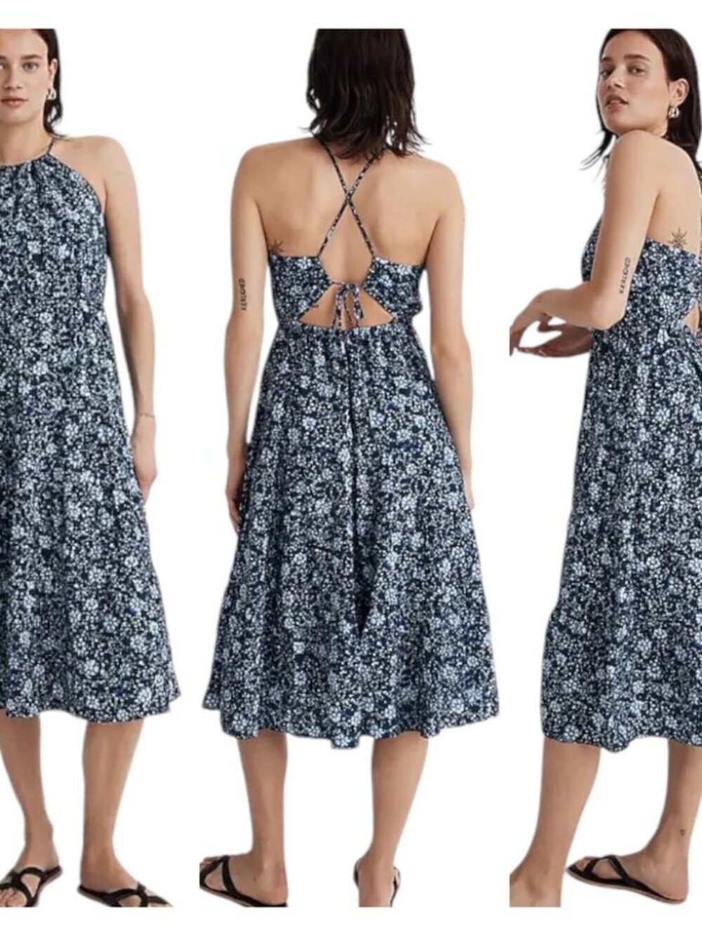 Madewell Midi/cross back halter